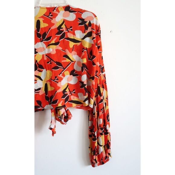 Billabong Colorful Long Sleeve Top - Size Small - Picture 6 of 8